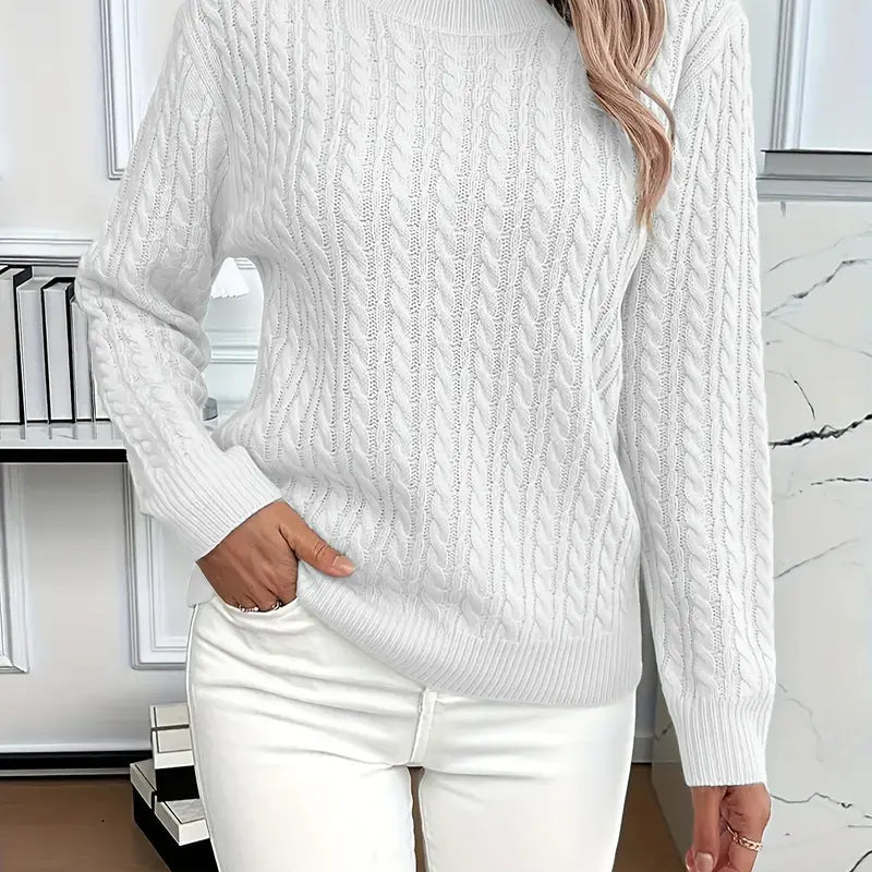 Zoe | Cable Knit Sweater