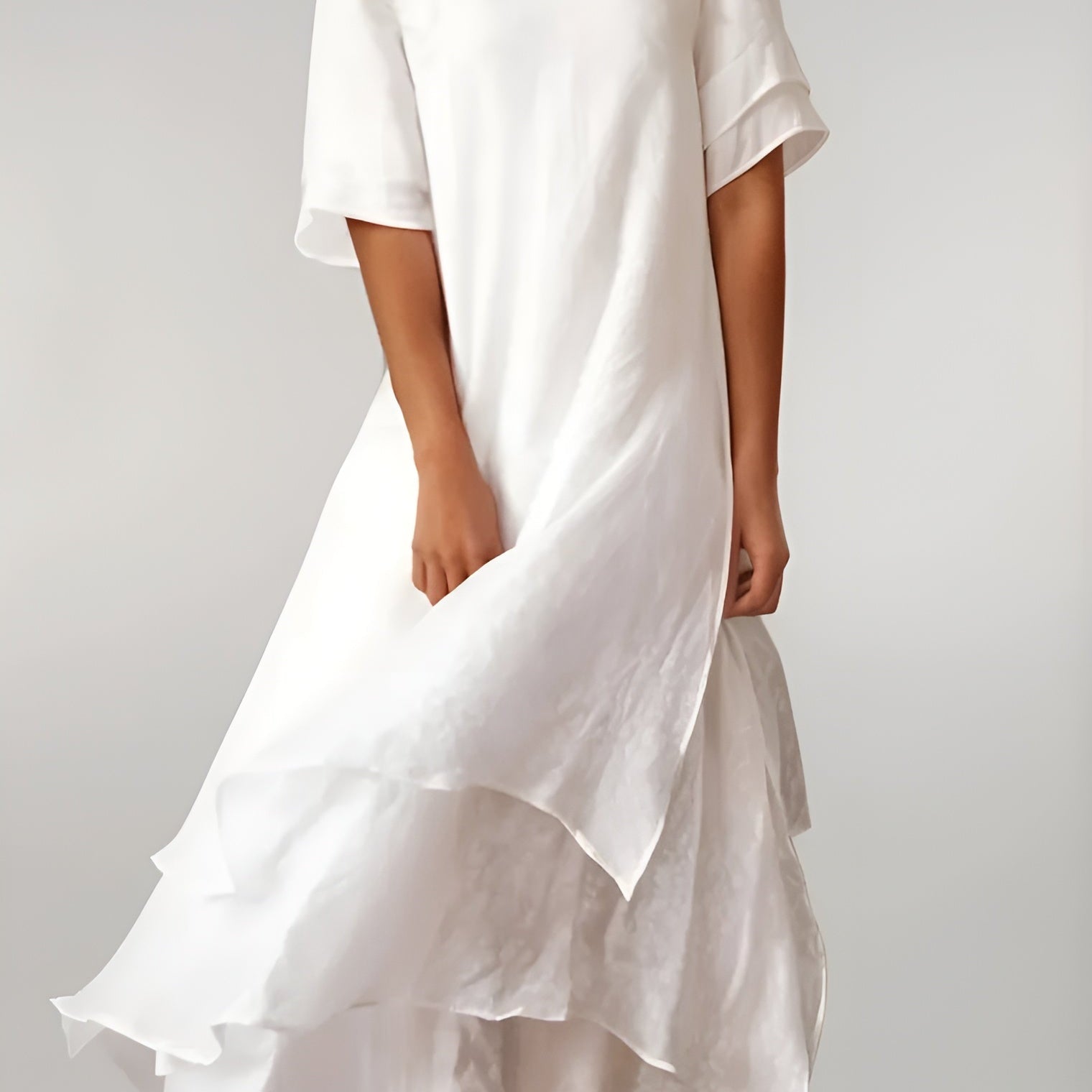 Daphne™ | Elegant Långklänning i Bomull