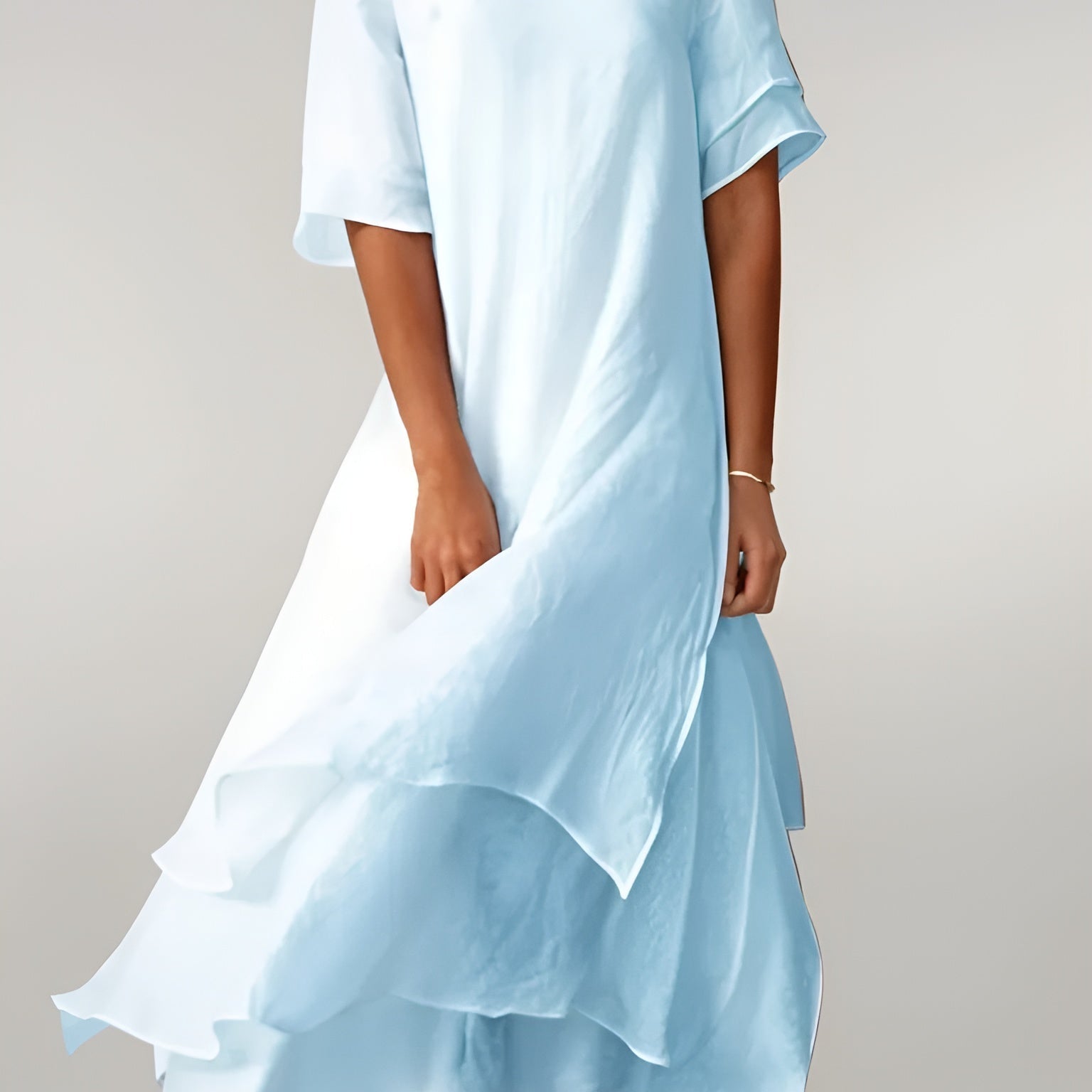 Daphne™ | Elegant Långklänning i Bomull