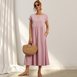 Elin™ | Lätt och elegant sommarklänning