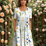 Lova™ | Elegant Blommig Klänning