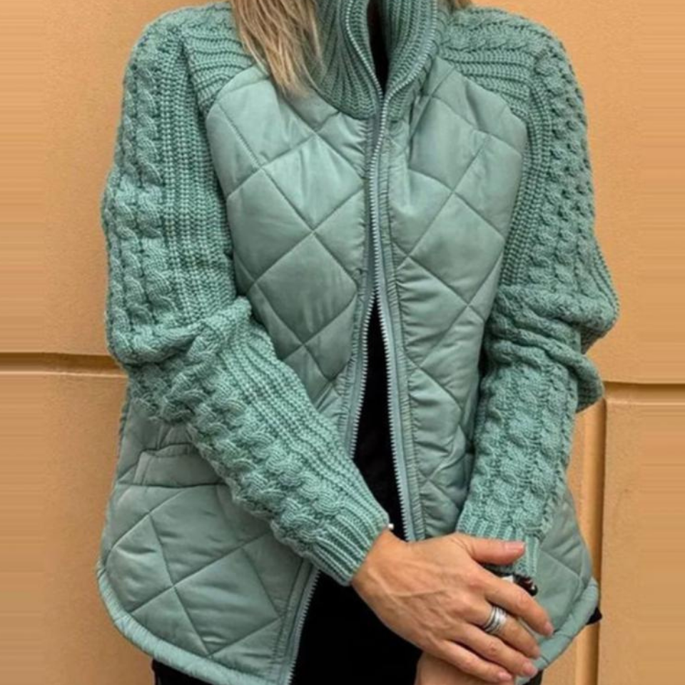 Luka™ – Stickad fleecejacka