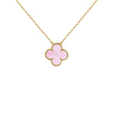 CLOVER NECKLACE | PINK
