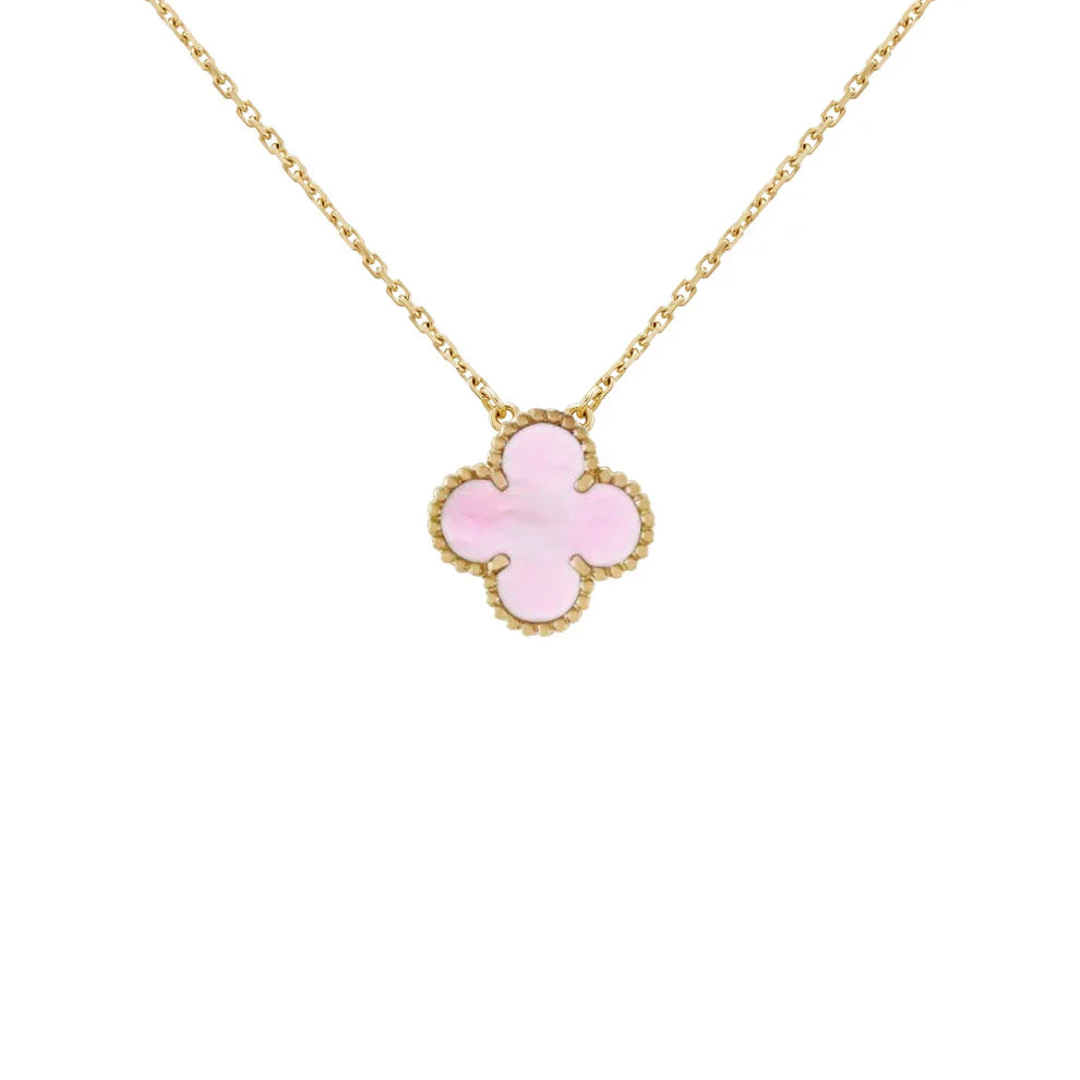CLOVER NECKLACE | WHITE