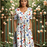 Lova™ | Elegant Blommig Klänning