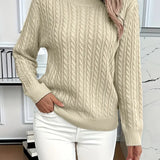 Zoe | Cable Knit Sweater