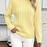 Zoe | Cable Knit Sweater