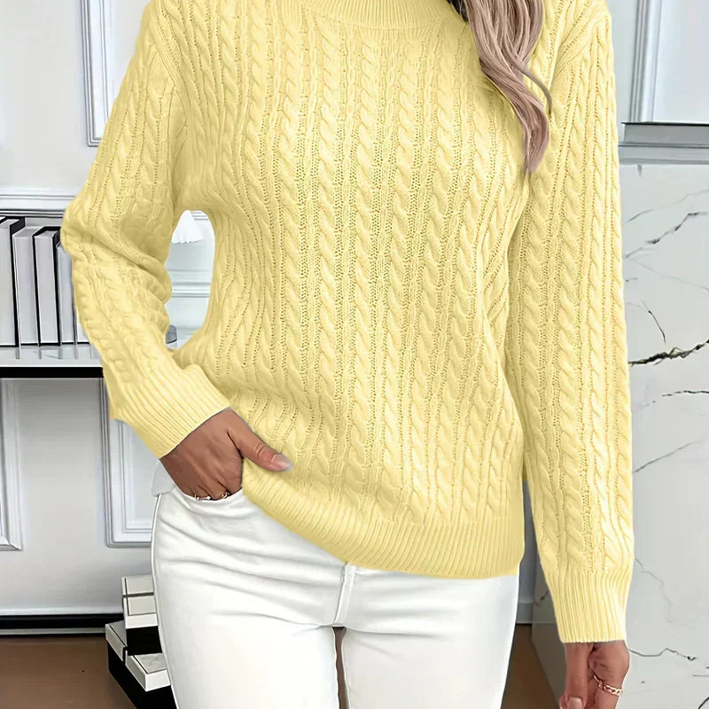 Zoe | Cable Knit Sweater