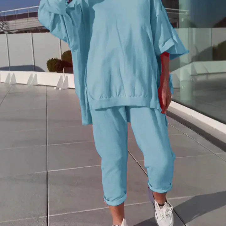 Elin™ | Avslappnad tvådelad set för komfort och stil