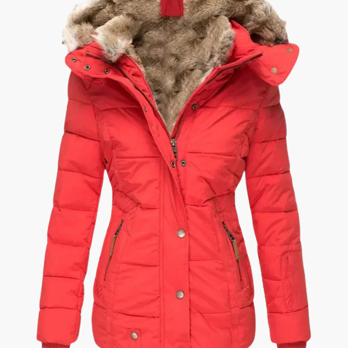 Anna | Pälsfodrad vinterjacka