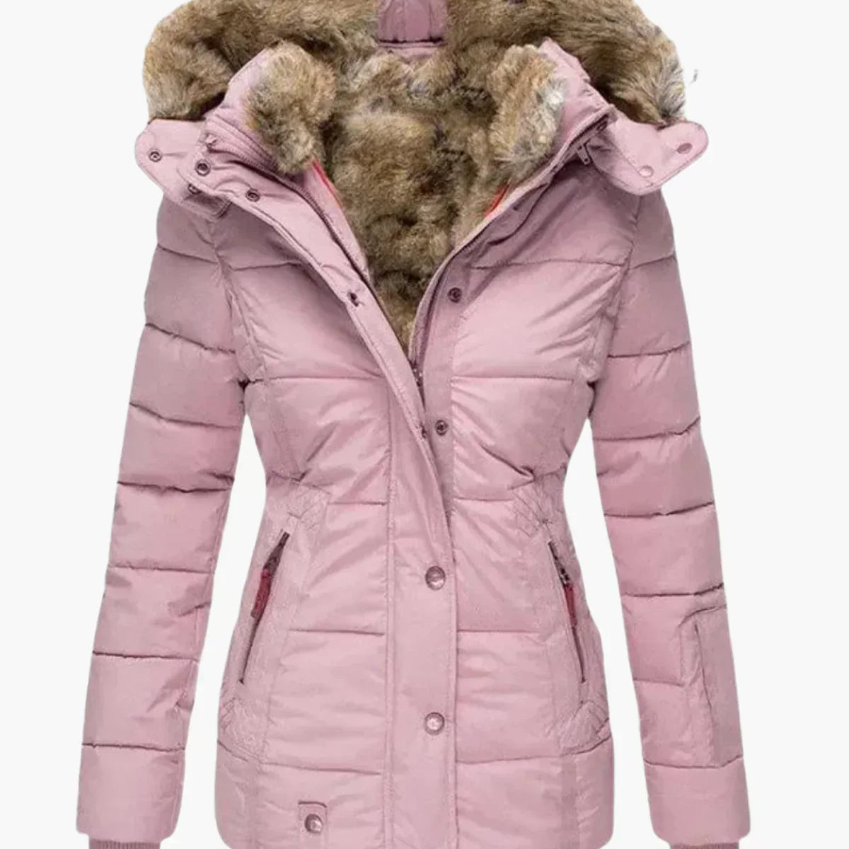 Anna | Pälsfodrad vinterjacka