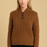 Ysella | Flätstickad kofta