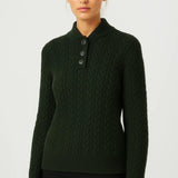 Ysella | Flätstickad kofta