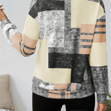 Lovis™ | Grafisk zip-tröja