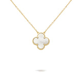 CLOVER NECKLACE | WHITE