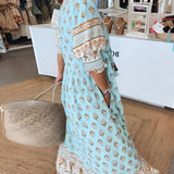 Carin™ | Avslappnad Klänning med Tryck