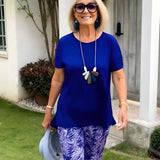 Elna™ | Casual Tvådelat Blommigt Set