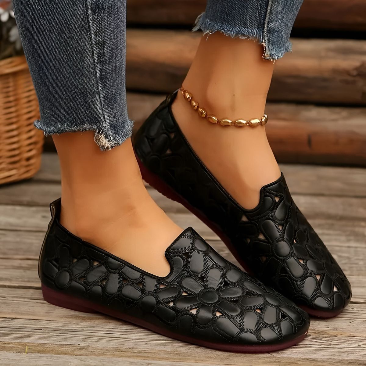 Vilhelmina™ | Andningsaktiva Platta Skor