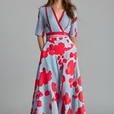 Elvira™ | Klänning med Blommor