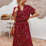 Benthe™ | V-ringad Klänning