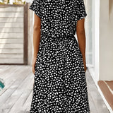 Benthe™ | V-ringad Klänning