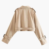 Astrid – Kort trenchcoat