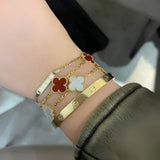 FLORAL BEAUTY BRACELET | RED