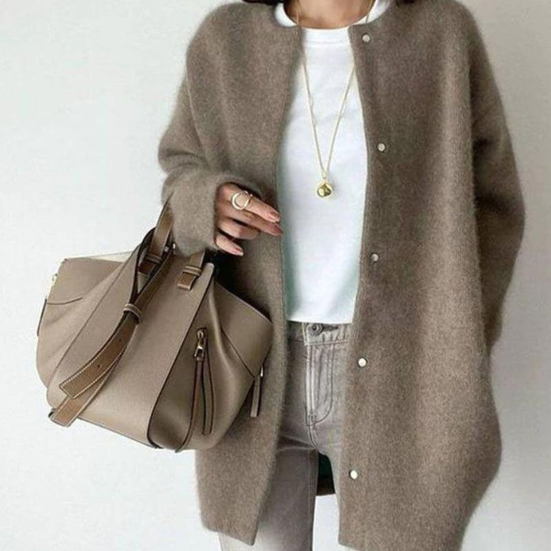 Amelia™ | Mjuk stickad kofta för enkel vardagsstil