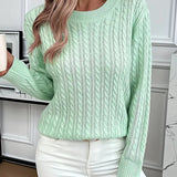 Zoe | Cable Knit Sweater