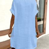 Linnéa™ | Ledig och luftig midiklänning för varma sommardagar