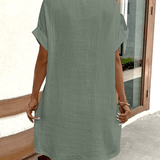 Linnéa™ | Ledig och luftig midiklänning för varma sommardagar