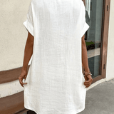 Linnéa™ | Ledig och luftig midiklänning för varma sommardagar