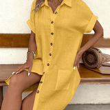 Linnéa™ | Ledig och luftig midiklänning för varma sommardagar