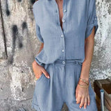 Maja™ | Luftigt 2-delat set med avslappnad sommarstil