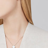 CELESTE CLOVER SET | WHITE/SILVER